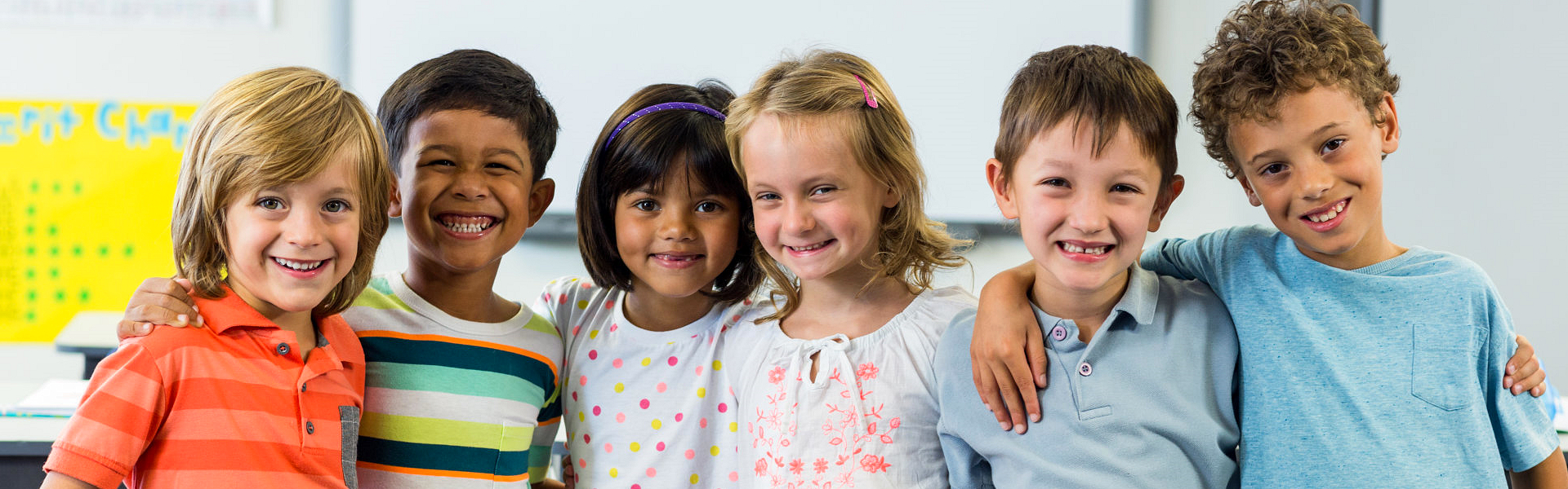 children smiling